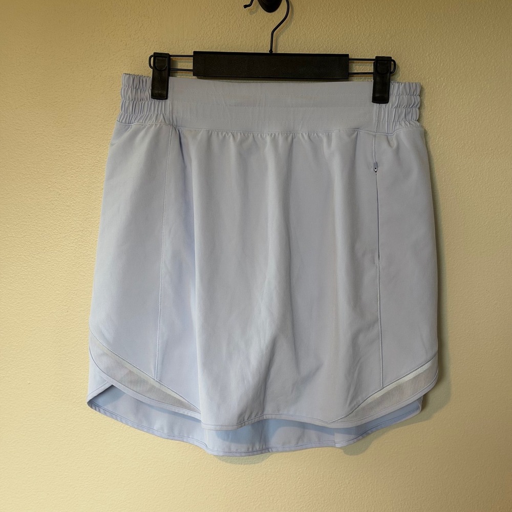Lululemon Hotty Hot Pastel Light Blue Athletic Skort 8